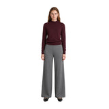 Pantalón gris mujer Yerse con viscosa y cintura elástica Konestilochic