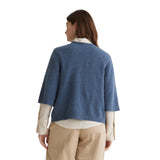 Yerse - 43534_057 – Jersey enfeltrado con lana con escote redondo - Mujer