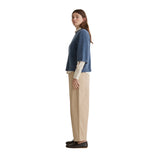 Yerse - 43534_057 – Jersey enfeltrado con lana con escote redondo - Mujer