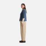Yerse - 43534_057 – Jersey enfeltrado con lana con escote redondo - Mujer