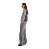Yerse - 43536_233 – Jersey tricolor con lana de escote redondo con calados en las sisas - Mujer