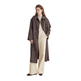 Yerse - 43539_002 – Jersey de punto fantasía con cuello alto y aberturas laterales - Mujer