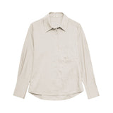 Yerse - 43842_202 – Camisa de rayas con manga larga con puños con botón y bolsillo plastrón - Mujer