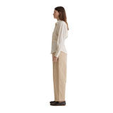 Yerse - 43842_202 – Camisa de rayas con manga larga con puños con botón y bolsillo plastrón - Mujer