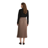 Yerse - 43847_012 – Falda plisada con cintura elástica - Mujer