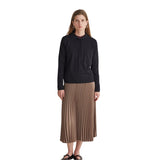 Yerse - 43847_012 – Falda plisada con cintura elástica - Mujer