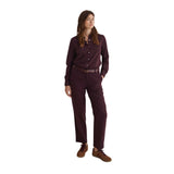 Yerse - 43850_084 – Pantalones rectos de tencel con cinturilla elástica - Mujer
