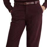 Yerse - 43850_084 – Pantalones rectos de tencel con cinturilla elástica - Mujer