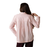 Yerse - 43879_270 – Camisa de manga larga de popelín de algodón orgánico – Mujer