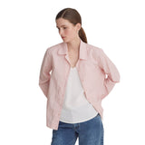 Yerse - 43879_270 – Camisa de manga larga de popelín de algodón orgánico – Mujer