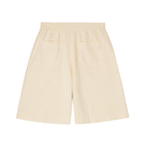 Yerse – 44322-39 – Shorts con bolsillos delanteros color vainilla de felpa 100% algodón - Mujer