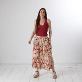 Yerse – 44511-79 – Top de tirantes de canalé color frambuesa con escote en V - Mujer