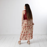 Yerse – 44511-79 – Top de tirantes de canalé color frambuesa con escote en V - Mujer