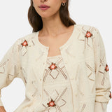 Yerse – 44551-2 – Top crudo de tirantes con calados - Mujer