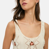 Yerse – 44551-2 – Top crudo de tirantes con calados - Mujer