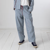 Yerse – 44812-256 – Pantalones de rayas con bolsillos y cordón 100% algodón - Mujer