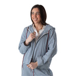 Sudadera Yerse de rayas azul marino para mujer – 100% algodón Konestilochic