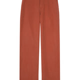 Yerse – 44816-81 – Pantalones rectos rojos con bolsillos 100% téncel - Mujer