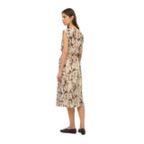 Yerse – 44842-113 – Vestido estampado midi con forro sin mangas - Mujer