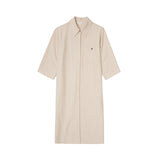 Yerse – 44882-202 – Vestido de rayas con cuello camisero - Mujer