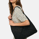 Yerse – 44917-37 – Bolso de rafia con bolsillo interior