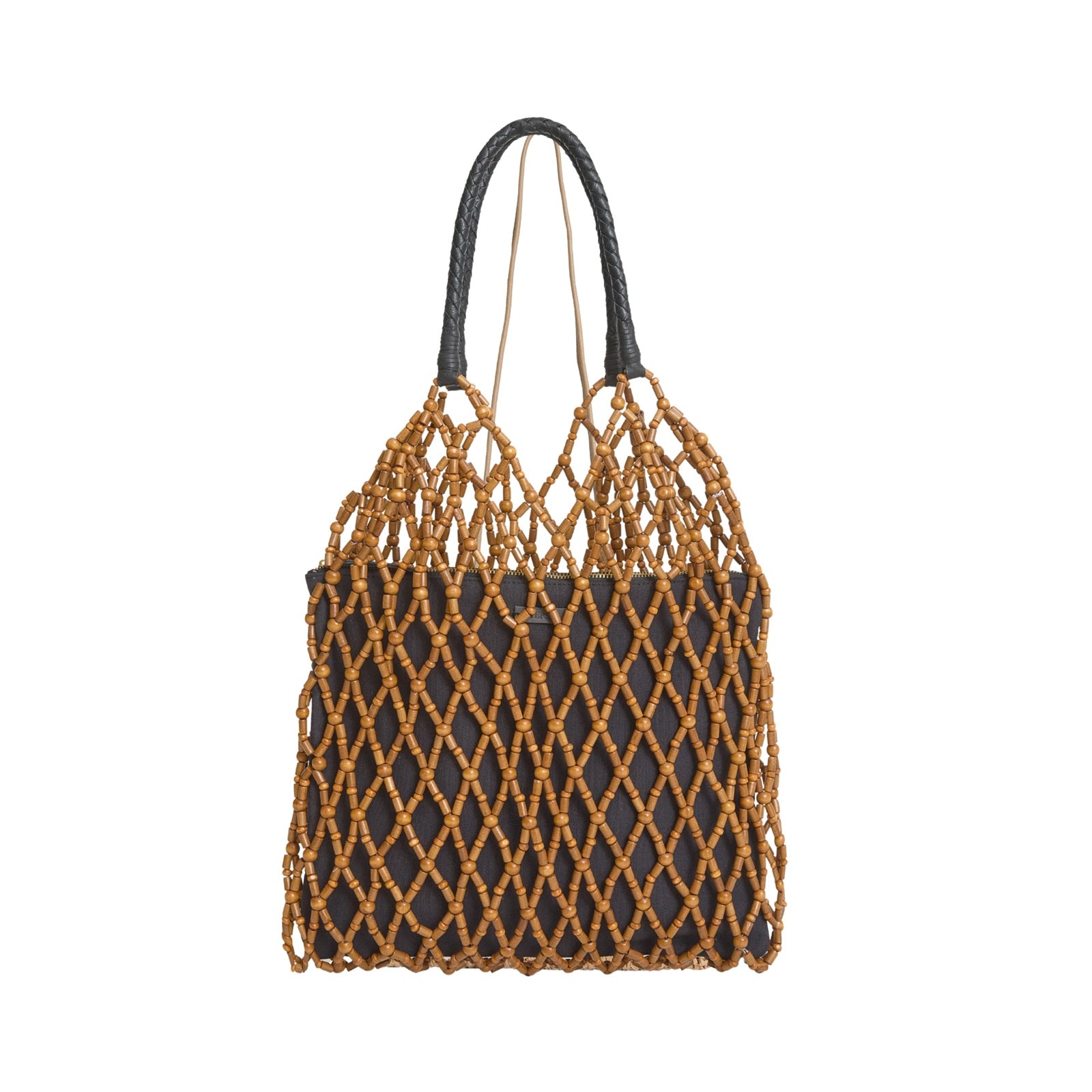 Bolso marrón de madera Yerse | Diseño artesanal | Konestilochic