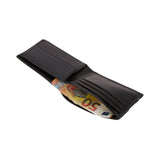 Pepe Jeans - Tape 450072818020 - Cartera negra horizontal de piel con protección de tarjetas (12,5x9,5x1 cm.)