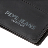 Pepe Jeans – Ithaca 7344041 – Cartera horizontal de piel con protección RFID (11x8,5x1 cm)