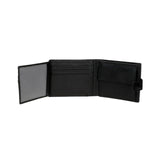 Pepe Jeans - Cortland 450075815020 - Billetero negro de piel con protección para tarjetas (11x8,5x1 cm.)