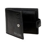 Pepe Jeans - Cortland 450075815020 - Billetero negro de piel con protección para tarjetas (11x8,5x1 cm.)