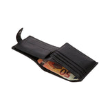 Pepe Jeans - Cortland 450075815020 - Billetero negro de piel con protección para tarjetas (11x8,5x1 cm.)
