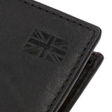 Pepe Jeans - Cortland 450075815020 - Billetero negro de piel con protección para tarjetas (11x8,5x1 cm.)