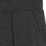 Yerse - 45422-436 - Pantalones anchos de tiro medio con estampado de cuadros gris oscuro - Mujer