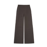 Yerse - 45471-13 - Pantalones anchos marrones con bolsillos laterales - Mujer