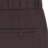 Yerse - 45471-13 - Pantalones anchos marrones con bolsillos laterales - Mujer