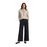 Yerse - 45532-2 - Jersey crudo de lana con lazada - Mujer