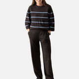 Yerse - 45540-213 - Jersey de rayas con mangas raglán - Mujer