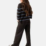 Yerse - 45540-213 - Jersey de rayas con mangas raglán - Mujer