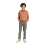 Pantalón Scalpers niño verde caqui | Estilo y comodidad garantizados Konestilochic