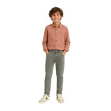 Pantalón Scalpers niño verde caqui | Estilo y comodidad garantizados Konestilochic
