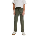 Scalpers - 48794_KHAKI – Pantalón regular fit con cinco bolsillos - Niño