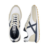 Munich – Rush 02 4882002 – Sneakers blancas con empeine de serraje sintético - Hombre