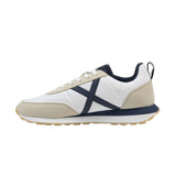 Munich – Rush 02 4882002 – Sneakers blancas con empeine de serraje sintético - Hombre