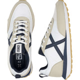 Munich – Rush 02 4882002 – Sneakers blancas con empeine de serraje sintético - Hombre