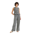 Pantalón vichy blanco y negro Compañía Fantástica Konestilochic