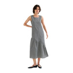 Vestido vichy negro y blanco | Compañía Fantástica mujer Konestilochic