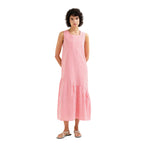 Vestido rojo vichy Compañía Fantástica mujer Konestilochic