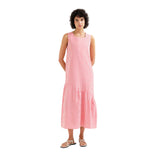 Vestido rojo vichy Compañía Fantástica mujer Konestilochic