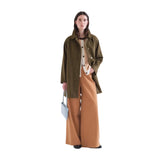 Compañía Fantástica - 63C-11108 - Pantalones vaqueros 100% algodón color camel - Mujer