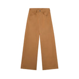 Compañía Fantástica - 63C-11108 - Pantalones vaqueros 100% algodón color camel - Mujer